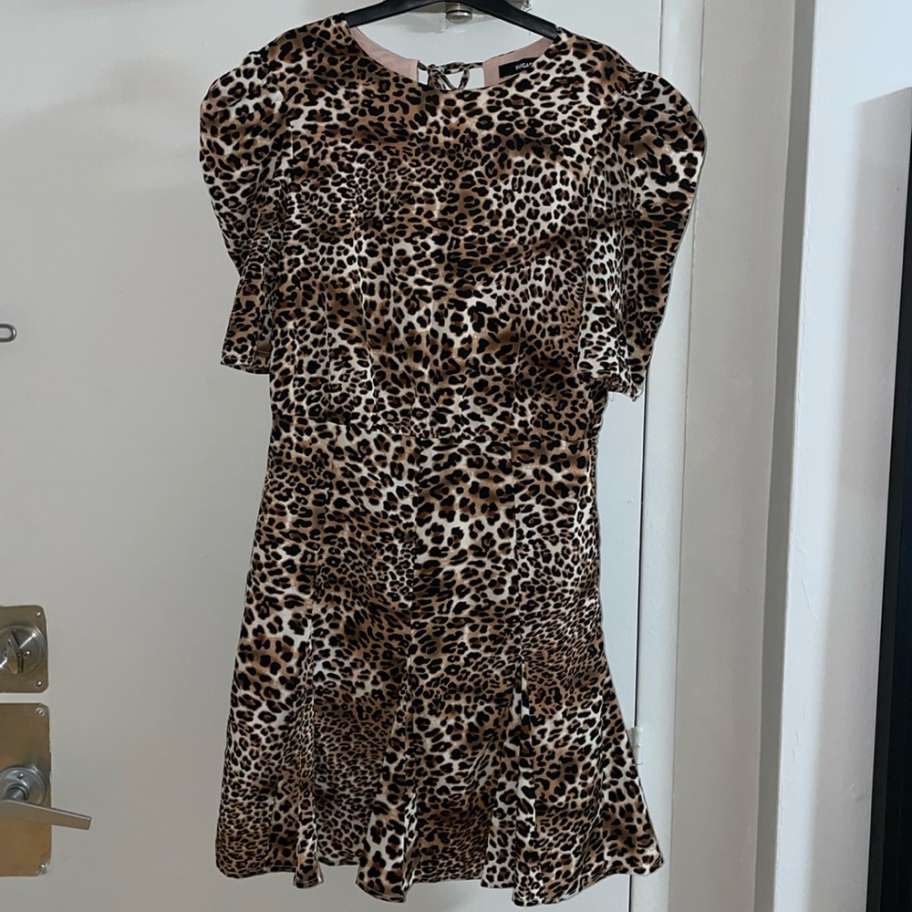 Leopard print dress